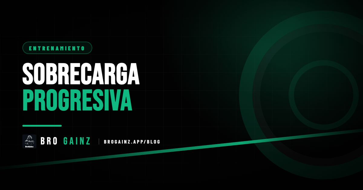 Sobrecarga progresiva: la única razón por la que creces